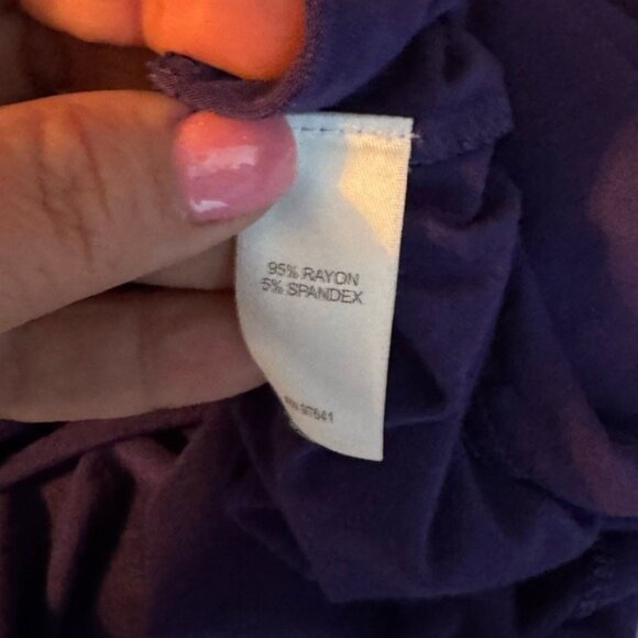 J. Jill Purple Maxi Dress - Picture 7 of 9